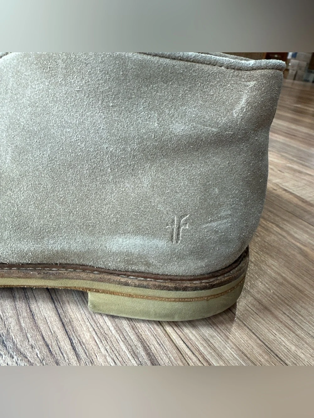 FRYE Tan Brown Suede Leather Chukka Ankle Boots US 10.5 D